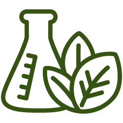 An icon representing biology