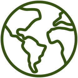 An icon representing political science and government