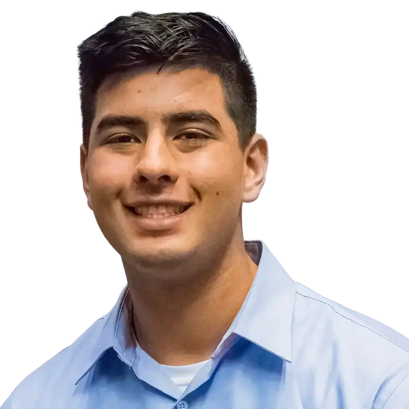 A headshot of Alejandro